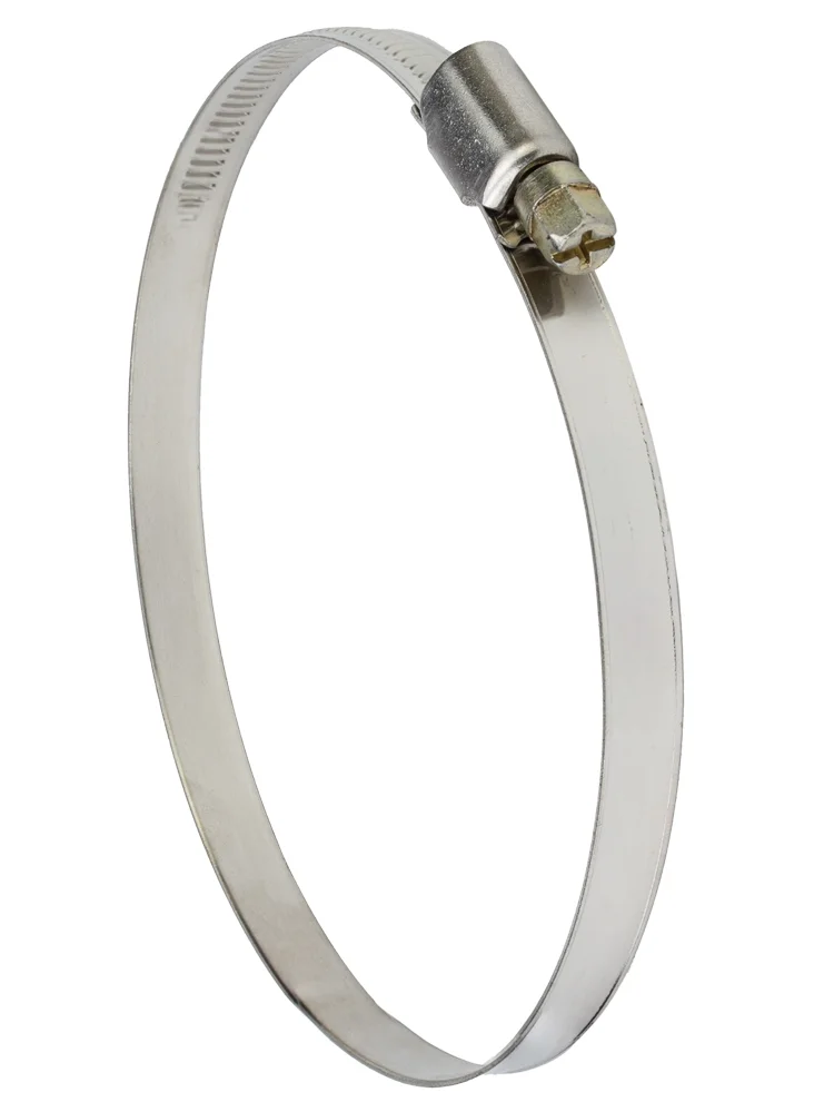 Хомут черв'ячний нержавіючий W2 9мм 110-130мм (10 шт) Sigma (2510191)