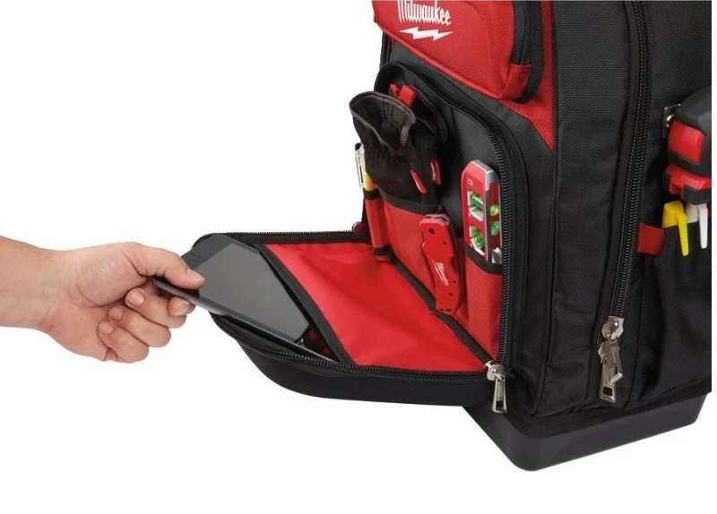Рюкзак будівельний з жорстким дном + 48 відділень Ultimate Jobsite Backpack Milwaukee 4932464833 - фото 2