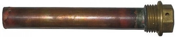 0.010.002 Стакан мідний подвійний, L=120 mm. 1/2