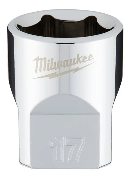 Головка Milwaukee 3/8" 17мм 6-ти гранна (4932478347)