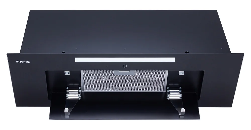 Витяжка кухонна Perfelli BISP 9973 A 1250 LED Strip чорний - фото 3
