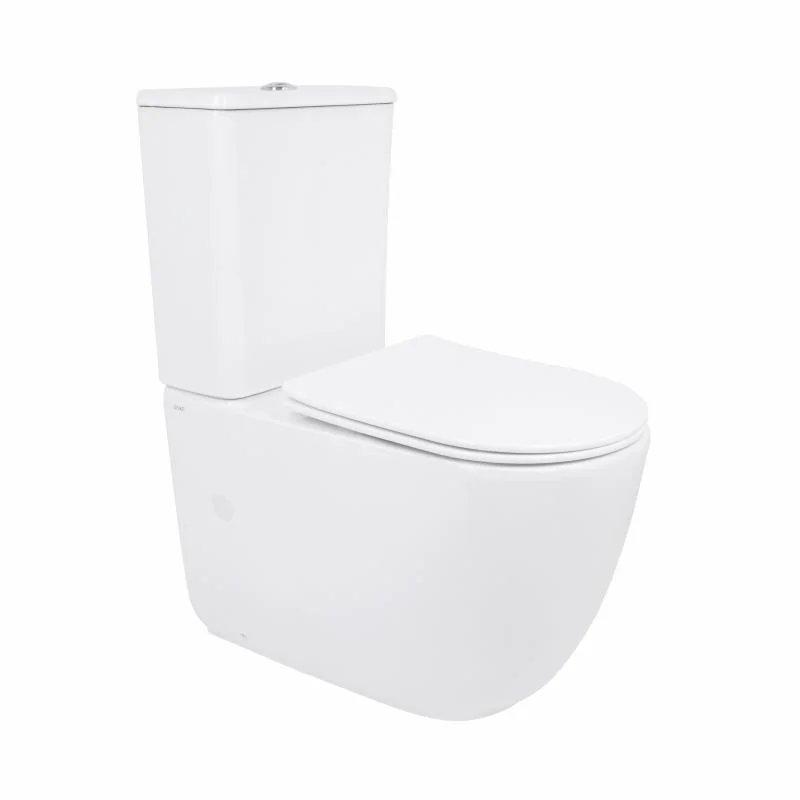 Унітаз-компакт Qtap Leo Ultra Quiet QTLEO27W49261 (Soft-close)