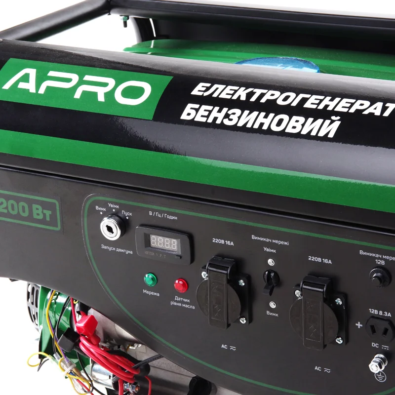 Генератор бензиновый 3.2 кВт Apro 220В (852105) - фото 2
