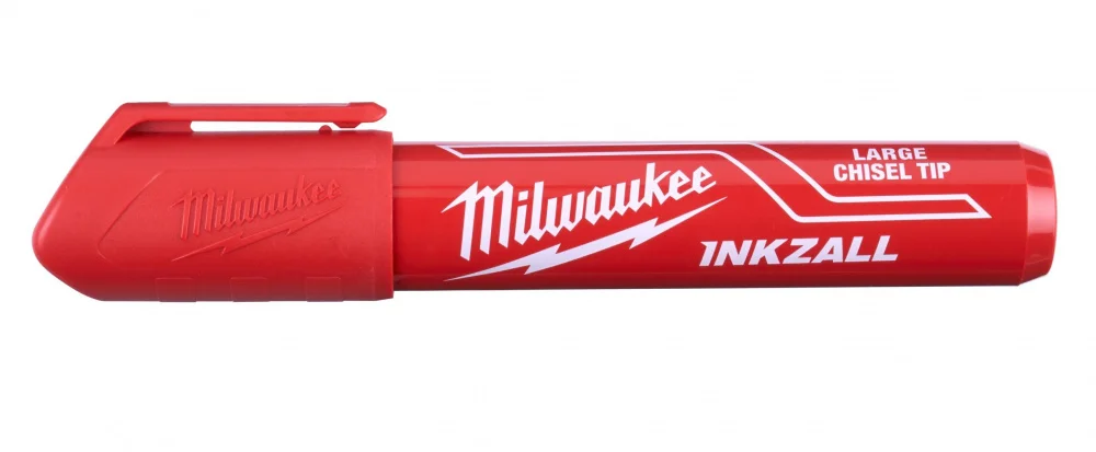 Маркер для будмайданчика Milwaukee INKZALL Червоний - L (4932471556)