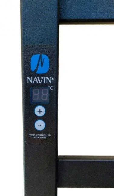 Рушникосушка електрична Navin Авангард 480 х 1200 Digital чорний муар