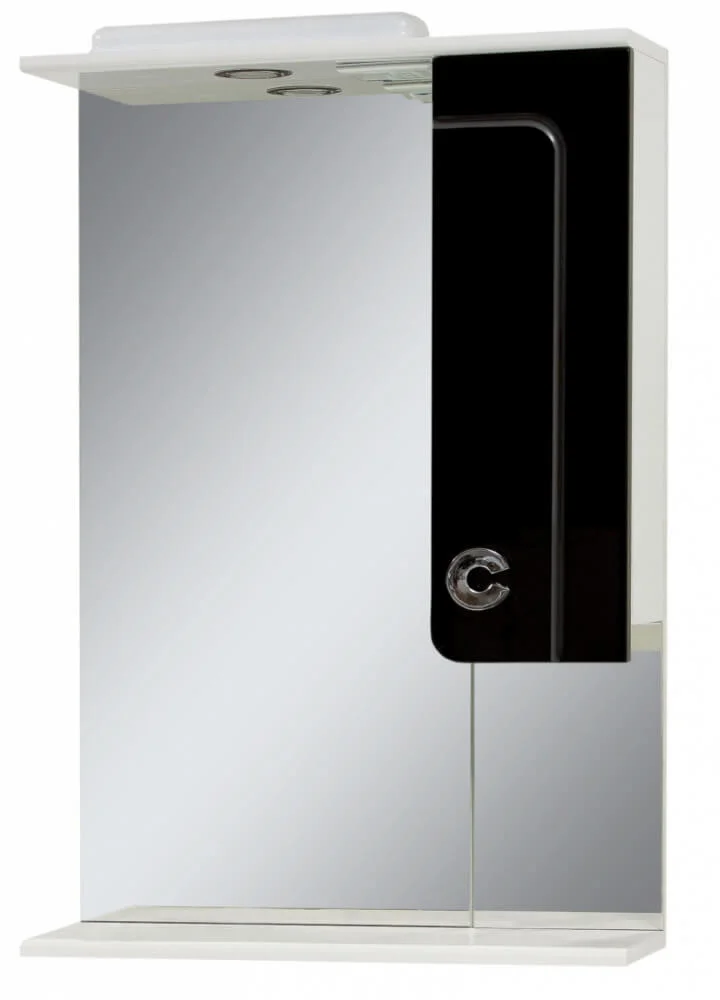 Дзеркало для ванни Sanservis Eliza 56 Чорний