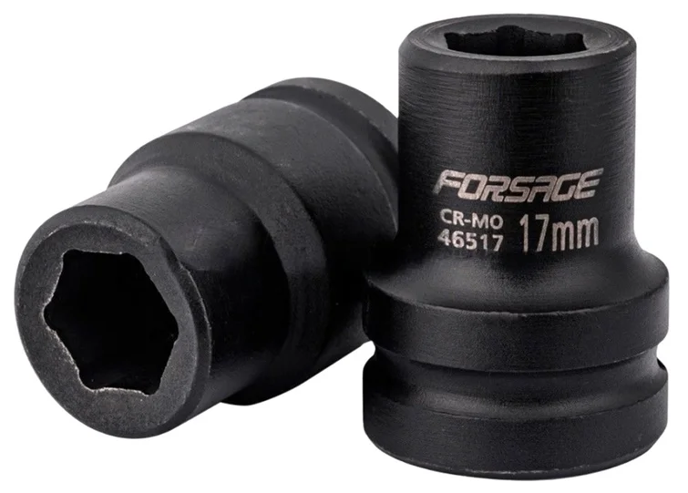 Ударна торцева головка 6-гранна 17 мм 3/4" Forsage (F-46517)