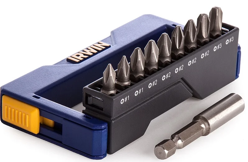 Набір біт Irwin 1/4" TORX, PH, PZ 9 од. (1868198)