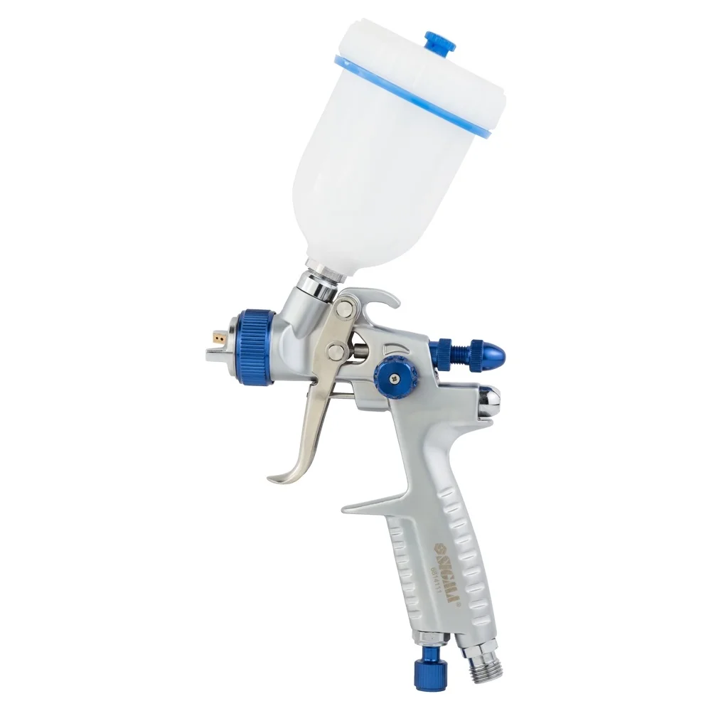 Фарборозпилювач LVMP Ø 0.8 (хром) (для лівої руки) з в/б (пласт) 100 мл Refine Sigma (6814111)