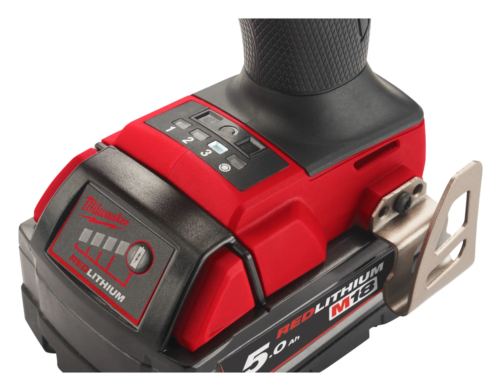 Гайковерт аккумуляторный Milwaukee 1/2" 881 Нм 2575 об/мин M18 FMTIW2F12-502X (4933478450) - фото 4