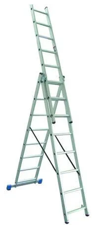 Алюмінієва універсальна драбина Кентавр 3x10