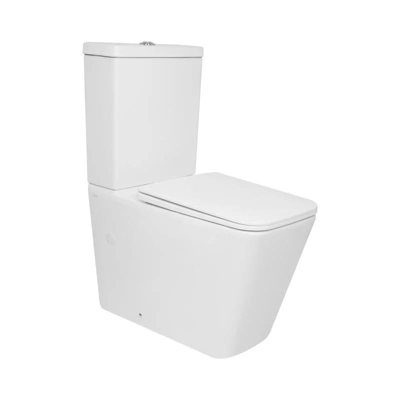 Унітаз-компакт Qtap Crow Eco Ultra Quiet QTCRO27W51030 (Soft-close)