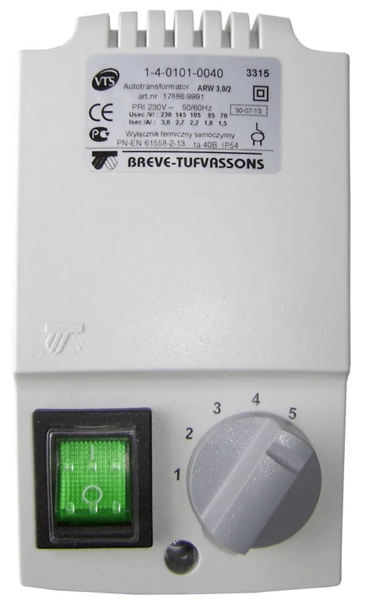 Регулятор частоти обертання вентилятора Volcano ARW3,0 / 2