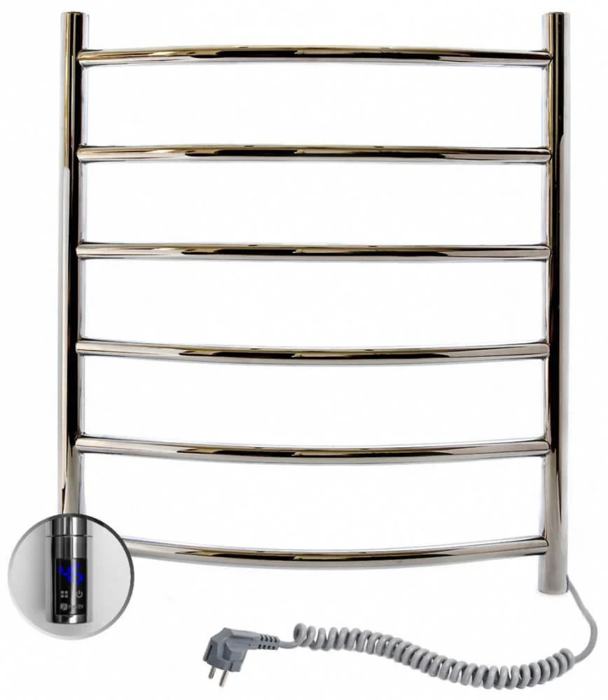 Рушникосушка електрична Navin Камелія 480 х 600 (терморегулятор) нерж