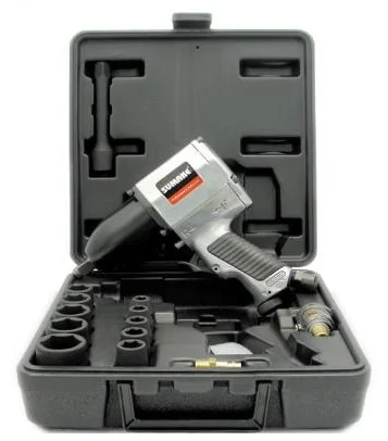 Пневмогайковерт Sumake 1/2" 542 Нм 7000 об/хв. та набором головок 10 од. (ST-5549K)