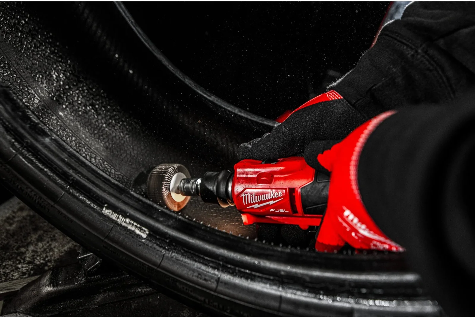 Шліфмашина пряма акумуляторна 7/16" HEX Milwaukee M12 FTB-0 4933472215 - фото 6