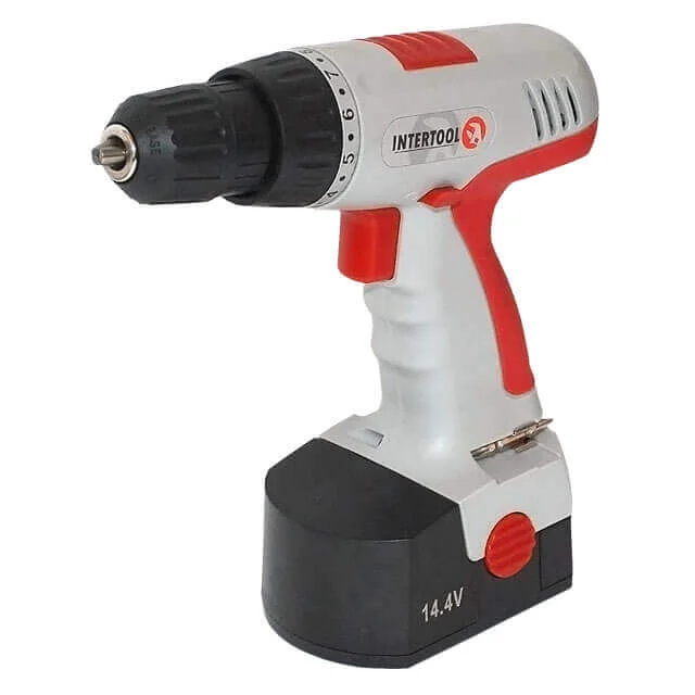 Акумуляторний шуруповерт Intertool DT-0310