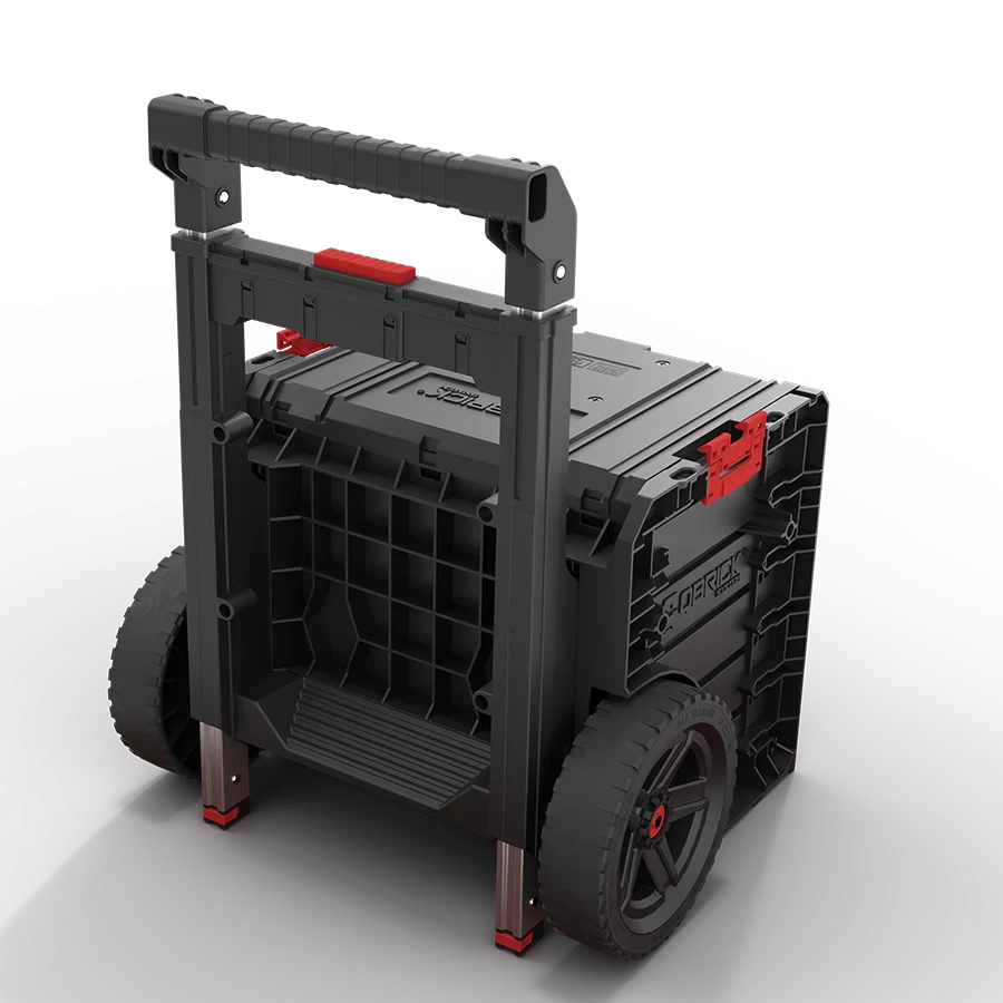 Ящик для инструментов на колесах Qbrick System PRO CART 2.0 PLUS DRAWER 2 (SKRWQCP2PD2CZAPG001) - фото 6