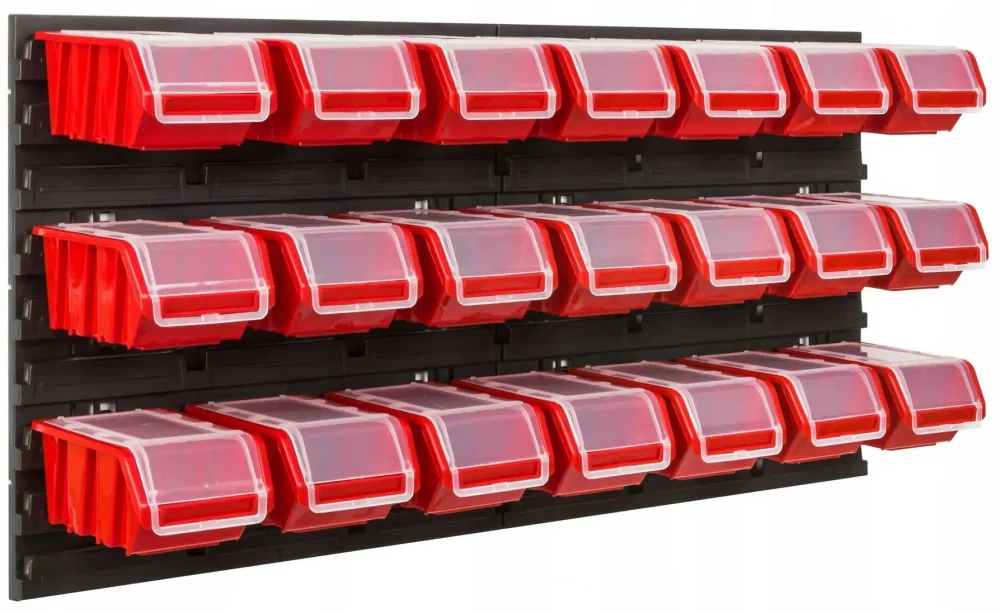 Панель з контейнерами з кришкою Kistenberg 78х39см 21 лоток (MIX539)