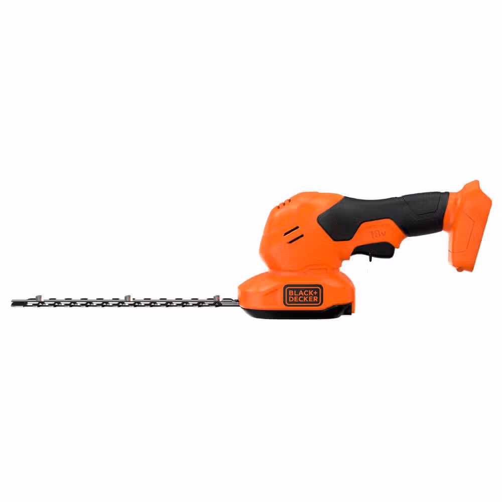 Кусторез-ножницы аккумуляторные Black+Decker BCSS18B - фото 4
