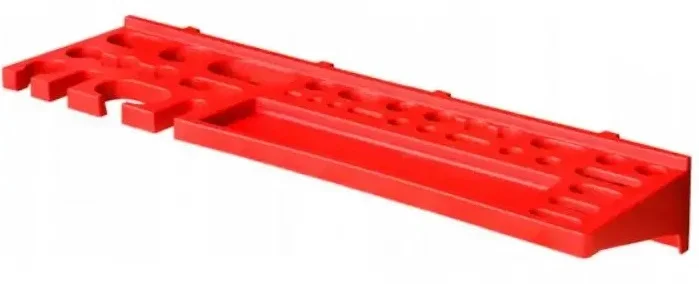 Полиця для ручного інструменту Kistenberg 384x111x50мм червона (KBSS40-3020)