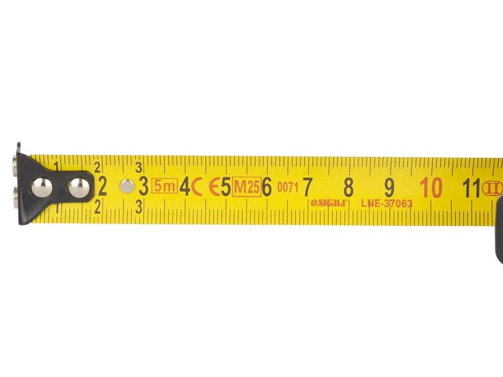 Рулетка магнітна Sigma Advanced 5м×19мм (3823151)