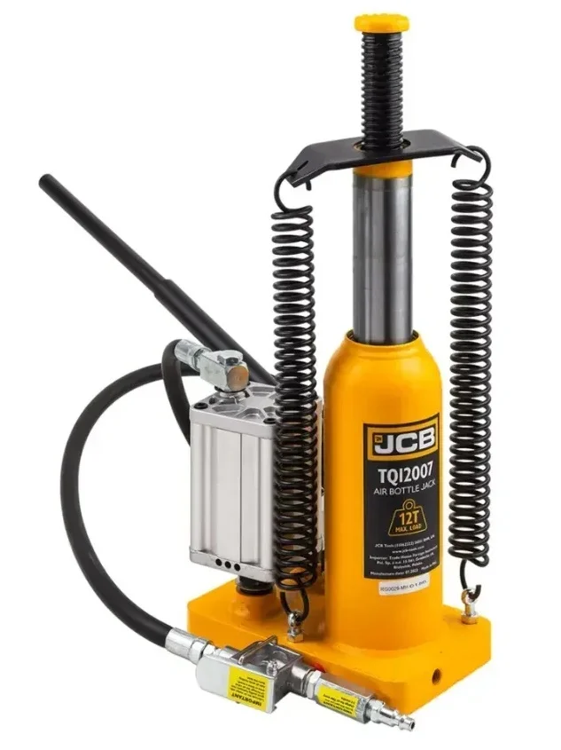 Домкрат пляшковий, пневматично-гідравлічний 12т JCB Tools JCB-TQ12007