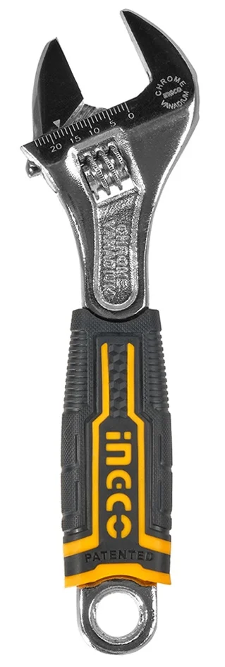 Ключ розвідний 6" Ingco Industrial (0-24мм) L=150мм (HADW131068)