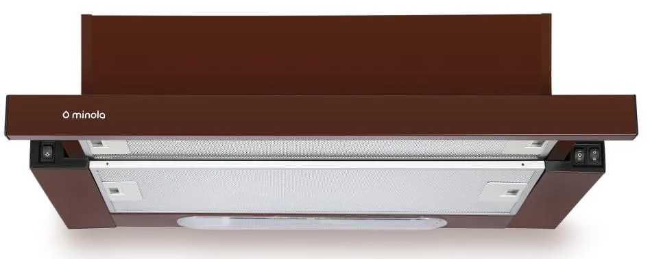 Витяжка кухонна Minola HTL 6110 630 коричневий