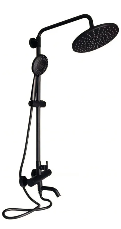 Душова система для кабіни Lidz Aria 1031 зі змішувачем (k35) Black