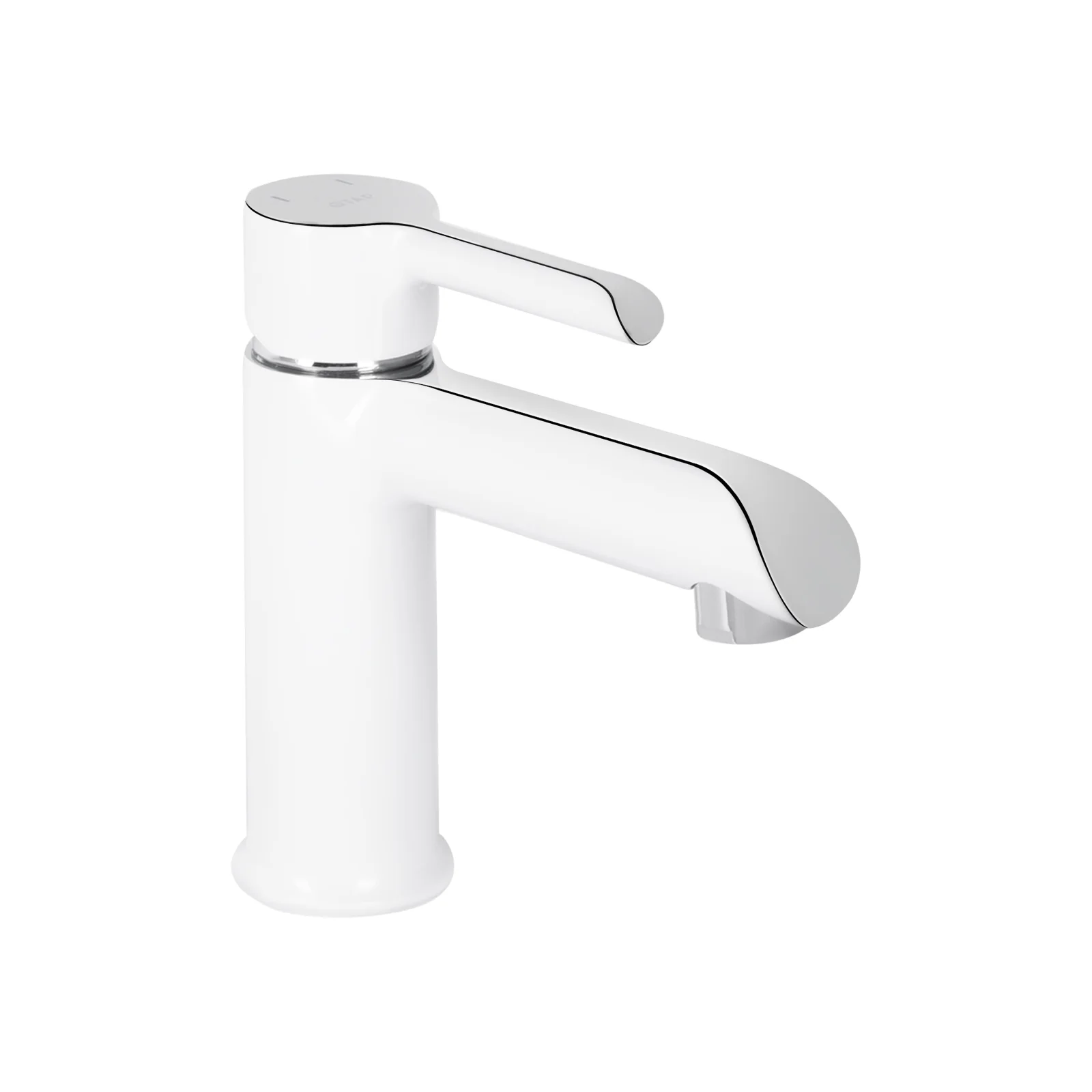 Смеситель для раковины Qtap Grand 272 Хром / Белый - фото 3