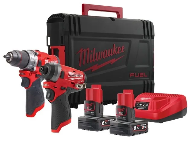 Набір акумуляторного інструменту Milwaukee M12 FPP2A-602X (4933459810)