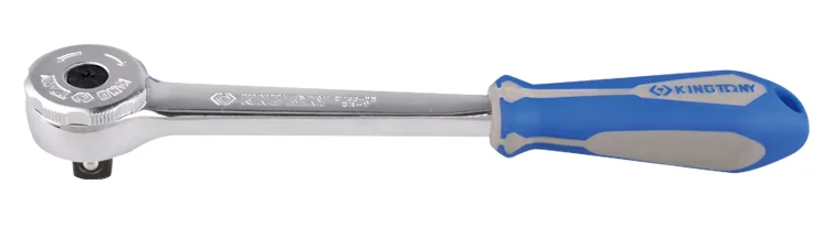 Тріскачка 3/8" 72 зубця 200 мм King Tony (3755-08G)