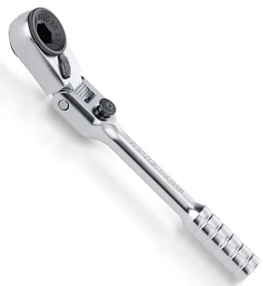 Тріскачка 1/4" міні 60 зубців 110 мм з шарніром (використ. з FTDF0810) Toptul (CHEV0811)
