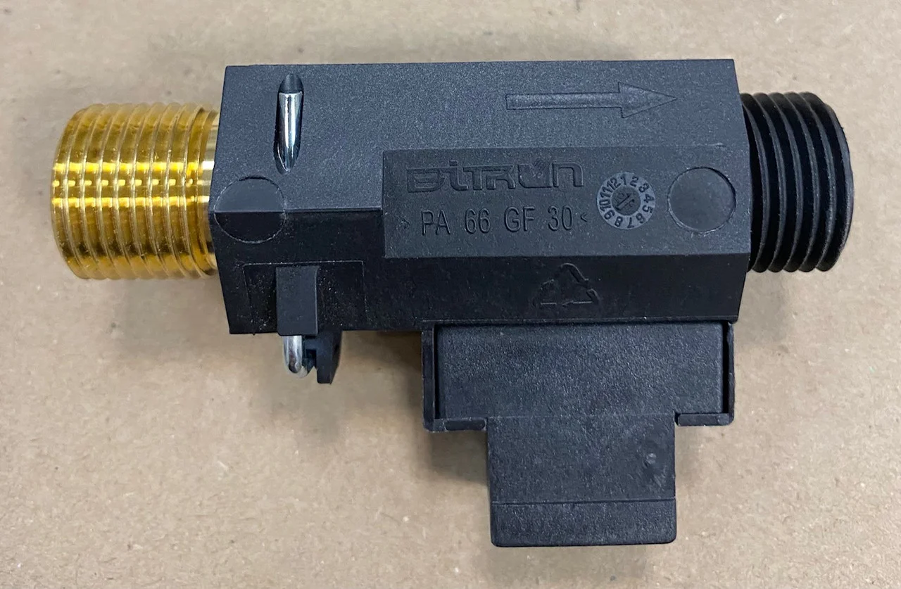33900001 (65100296) Датчик протоку прямий на котел Ariston, Beretta, Fondital, Immergas - фото 4