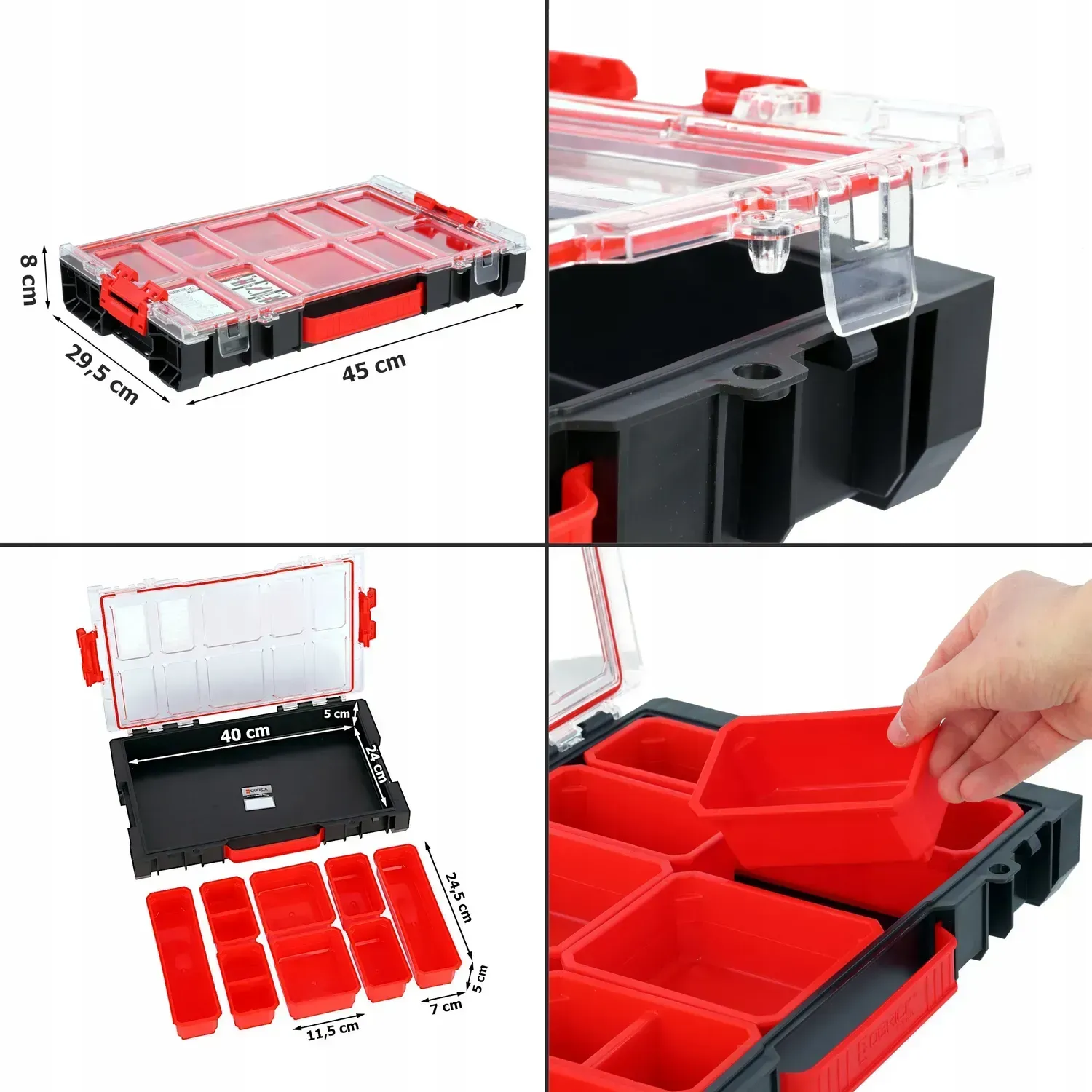 Набор ящиков для инструмента на колесах Qbrick System PRO SET 4 (Z256953PG003) - фото 8