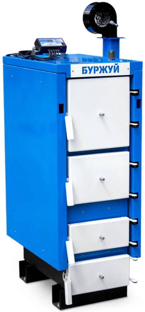Котел твердопаливний Буржуй DELUX 10