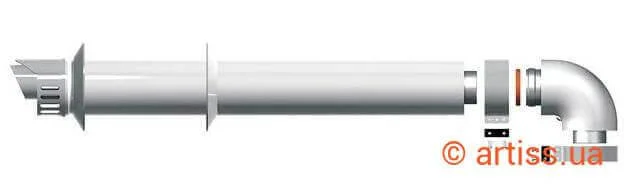 Комплект коаксіальний 60/100 для котлів Termet конденс.