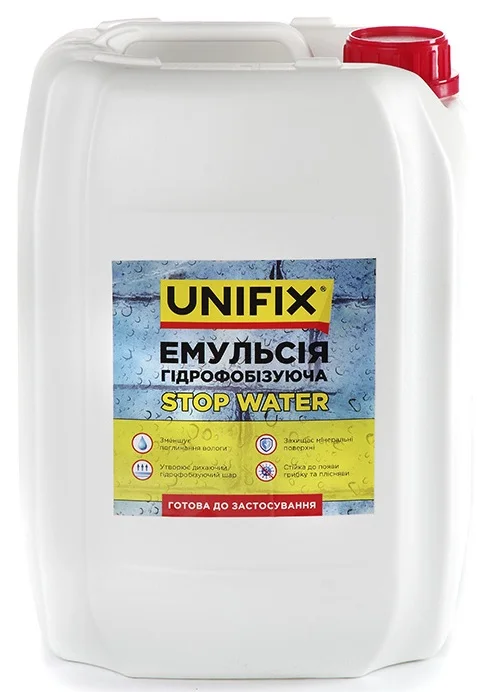 Емульсія гідрофобізуюча 10 кг Unifix (951180)