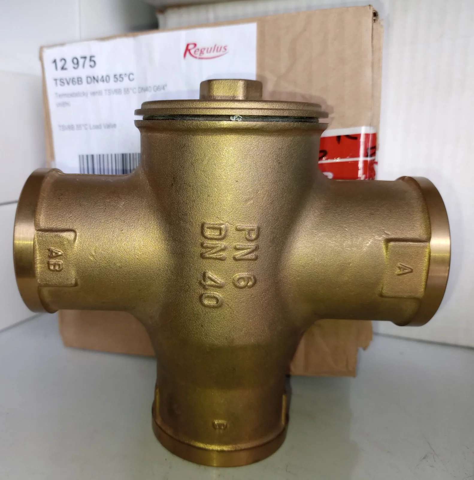 Смесительный вентиль Regulus TSV6B 6/4" (DN40) 55°C - фото 4