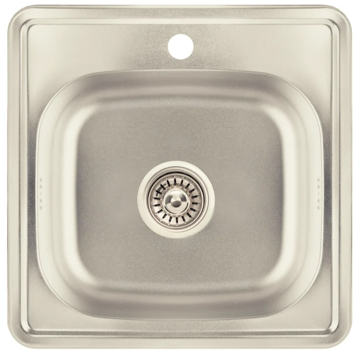 Кухонна мийка Lidz 4848 Micro Decor 0,6 мм