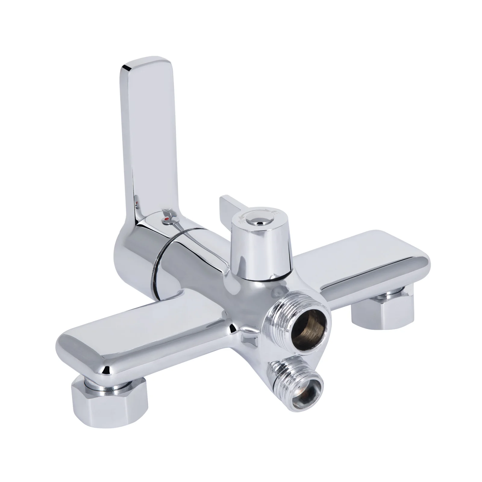Смеситель для ванны Qtap Taurus 260 Хром - фото 4