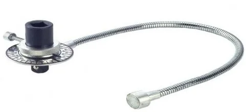 Шкала доворотна сталева 3/4" з магнітним кріпленням Force (9G1802A)