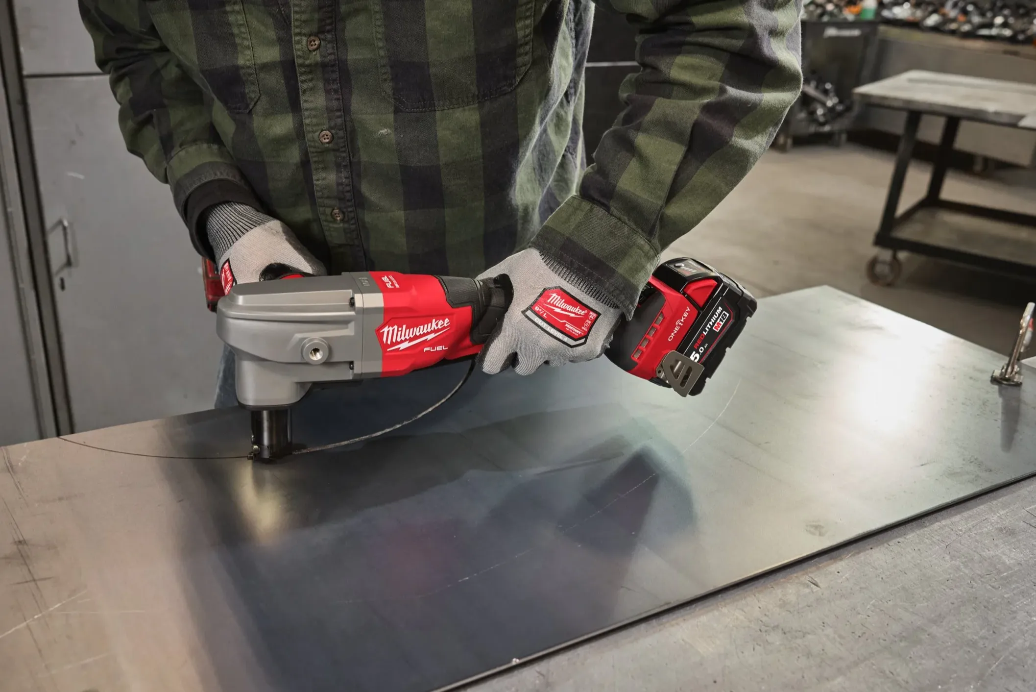 Ножницы высечные по металлу Milwaukee M18 FNB35-0X - фото 6