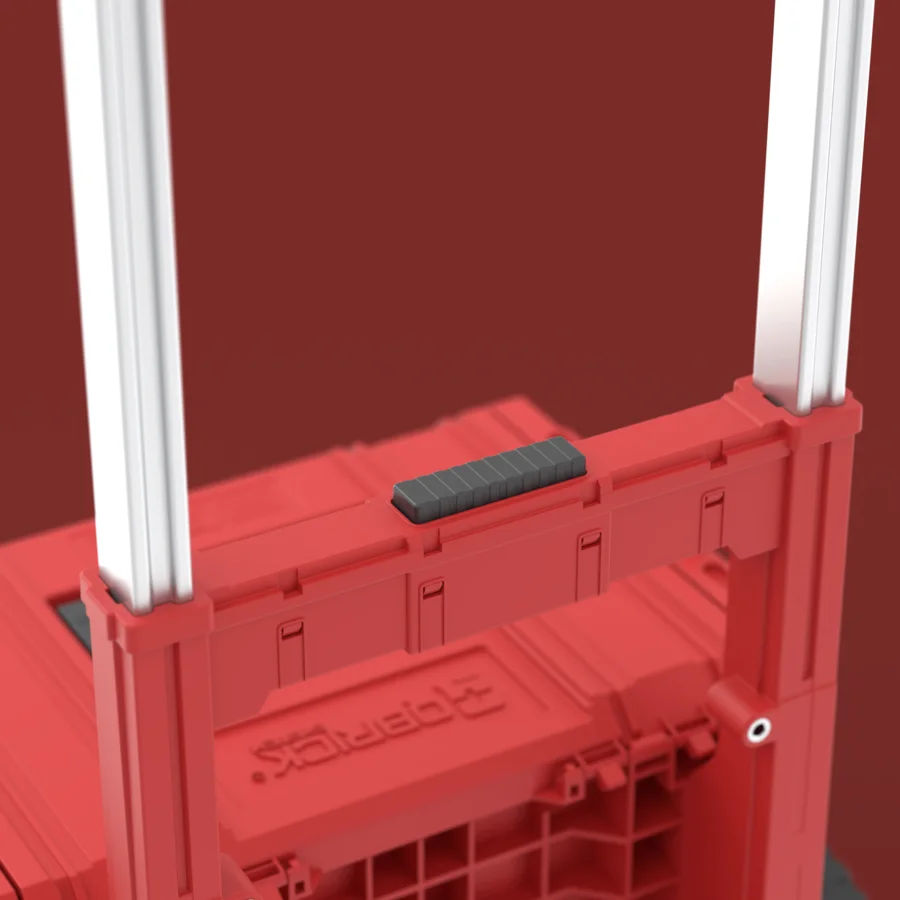 Ящик на колесах для инструментов Qbrick System PRO Cart 2.0 Plus Red Ultra HD Custom (SKRWQCPRO2PCCZEPG003) - фото 6