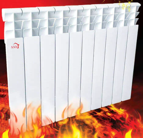 Алюмінієвий радіатор AAA 80B/350 литі