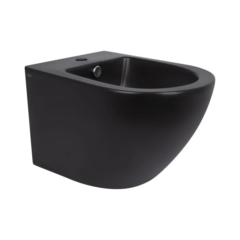 Біде підвісне Qtap Robin QT1355046FMB Чорний