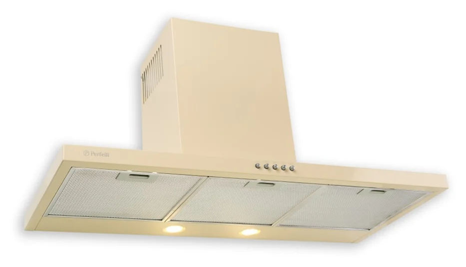 Витяжка кухонна Perfelli T 9612 A 1000 LED бежевий