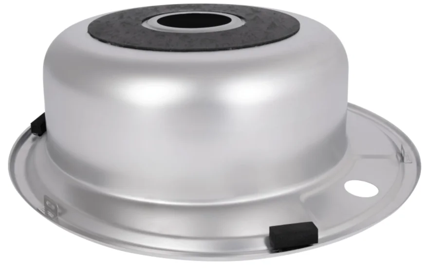 Кухонна мийка Brinex 490-A (satin) 0,6 мм