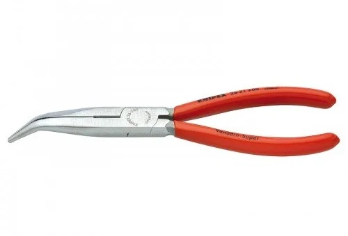 Плоскогубці з ріжучими крайками та наконечниками під кутом 40° Knipex L=200 мм (26 21 200)